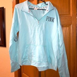 Pink Victoria Secret Quarter ZIP